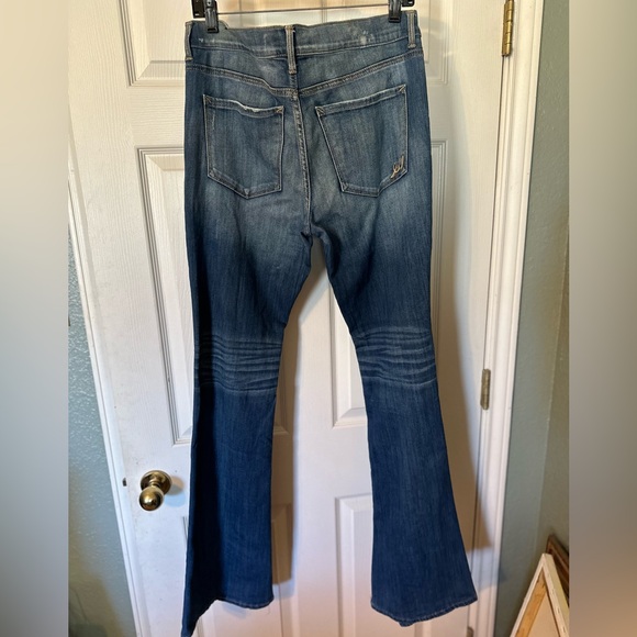 EXPRESS slim flare jean, size 10 Long - Picture 2 of 4